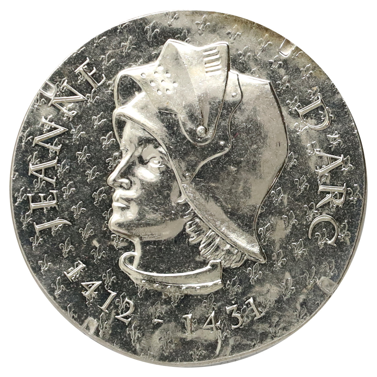 France 2016 10 Euro Femmes de France Jeanne D'Arc .900 Silver in Case (minor wear)