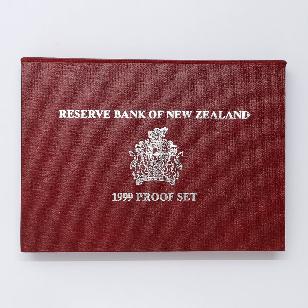 New Zealand 1999 Morepork 7-Coin Proof Set (minor wear)