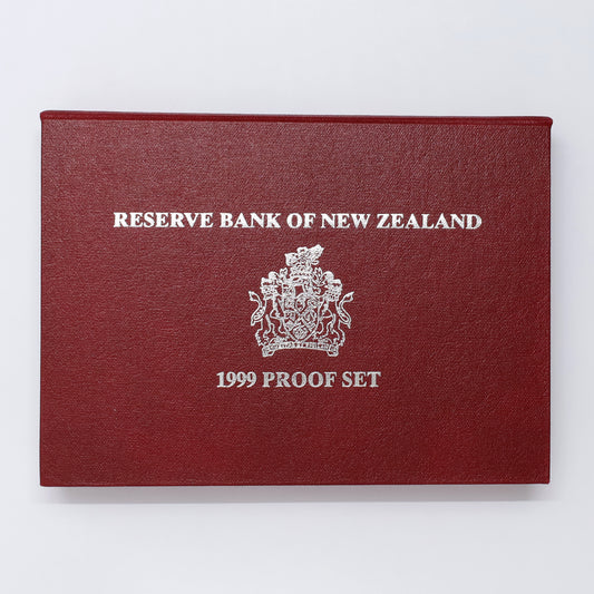 New Zealand 1999 Morepork 7-Coin Proof Set (minor wear)