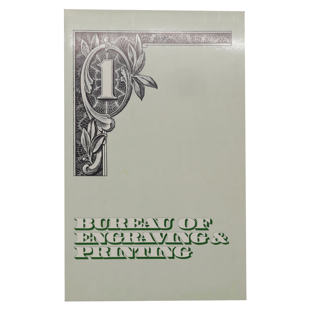 Uncut Sheet of 4x 1976 USA Cleveland, OH, $1 Notes in Official Folder, Uncirculated, 4pcs