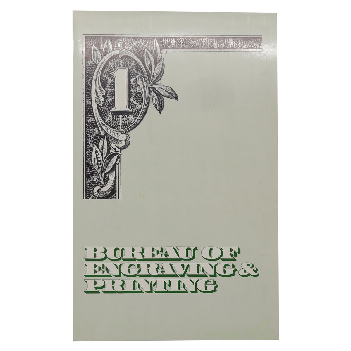 Uncut Sheet of 4x 1976 USA Cleveland, OH, $1 Notes in Official Folder, Uncirculated, 4pcs