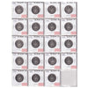 Group Lot of 36x 1976 & 1978 Canada 50-cents, All Brilliant Uncirculated, 36pcs