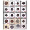 Group Lot of 60x 1674-2001 World Coins, Various Countries & Denominations, 60pcs