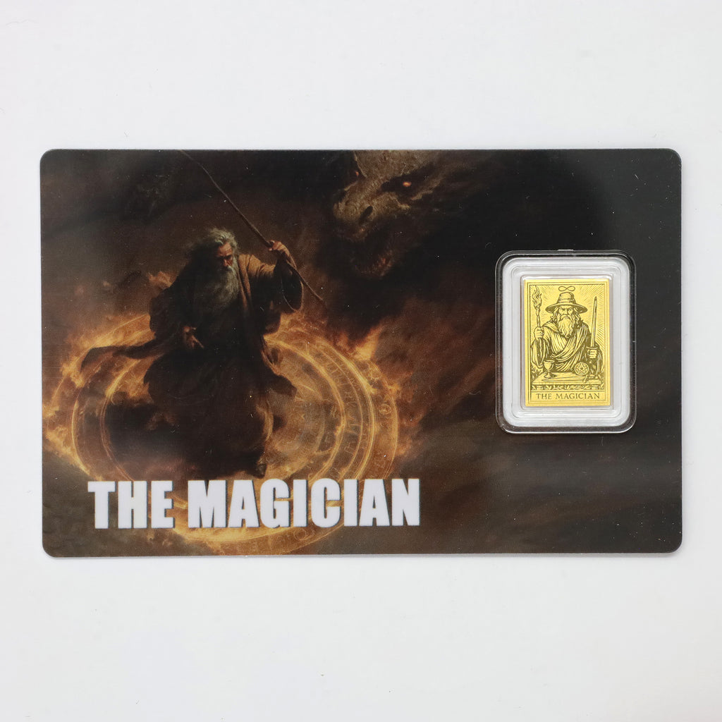 Liberia 2026 $12 Tarot The Magician 1/1000 oz. .9999 Fine Gold in Card (No Tax)