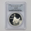 1986 Canada $20 Calgary Winter Olympics Biathlon Sterling Silver PCGS Certified PR69 DCAM
