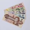 Lot of 5x 1985-1991 Canada $2 to $50 Bird Series Banknotes, 5pcs