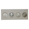 1965 Canadian Dollar Varieties 4-Coin Set in Original Holder (issues)