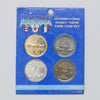 c.2002 USA Disney International Theme Park Coin Set (light wear)