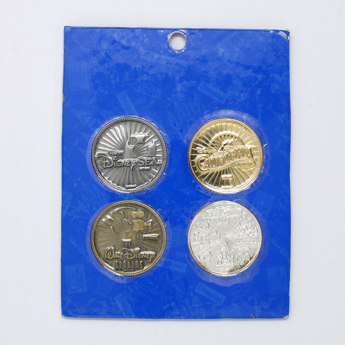 c.2002 USA Disney International Theme Park Coin Set (light wear)