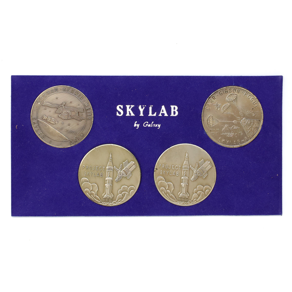 c.1973 USA Skylab 4-Token Commemorative Set (issues)