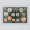 Vintage Ireland Complete Decimal Issue and Last Lsd Type 11-Coin Set (issues)