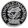 1993 Canada Toronto Blue Jays World Champions 1oz. .999 Fine Silver Coin (No Tax) issues