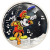 2016 Niue $2 Disney Mickey Mouse Band Concert 1oz. .999 Silver Proof (No Tax) light wear