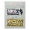 Canada 24-karat Gold Replica Devil's Face Dollar in Information Sheet (light wear)