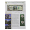 2010 USA America's National Parks Yosemite Coloured Banknote & Quarter Collection