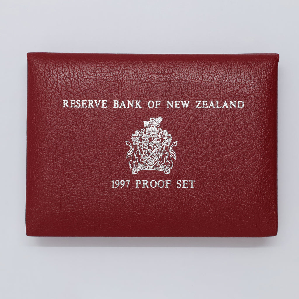 New Zealand 1997 Saddleback 7-Coin Proof Set (minor wear)