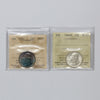 Pair of 1962 & 1964 USA Quarters ICCS Certified MS65, 2pcs