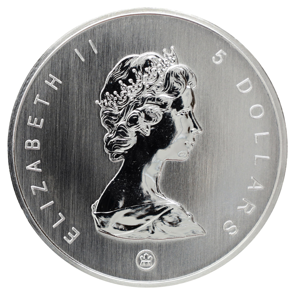 1988-2008 Gold-Plated Commemorative 1oz. Silver Maple Leaf (No Tax) coin only, scr.caps.