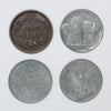 Lot of 4x USA Coin Coasters! 4pcs
