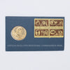 1976 USA Bicentennial Commemorative Medal & Stamps First Day Cover (light wear)