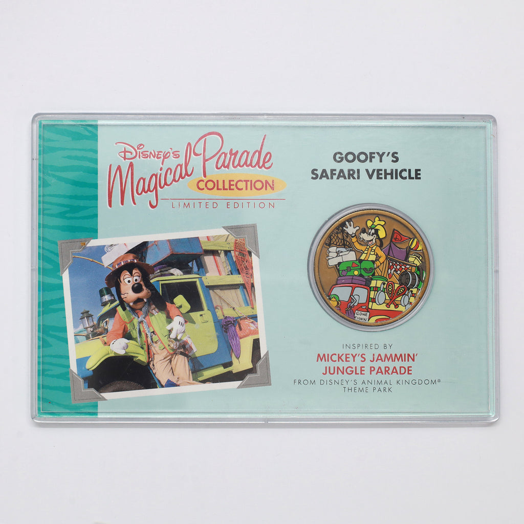 2001-2014 USA Disney's Magical Parade Goofy's Safari Vehicle Token (wear)