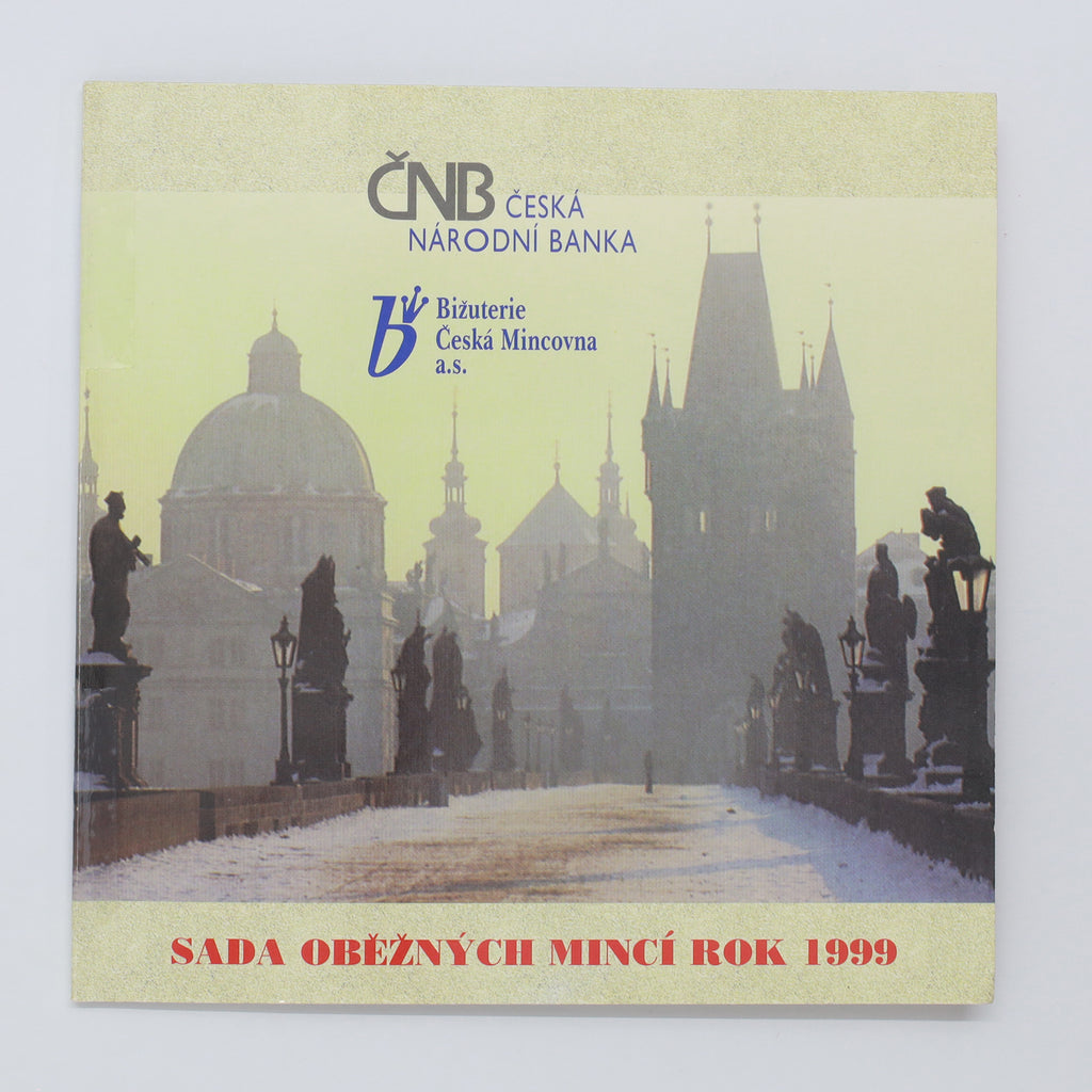 Czech Republic 1999 9-Coin Circulation Set (light wear)