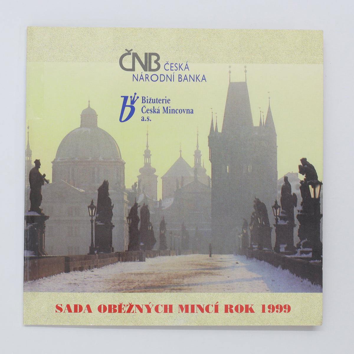 Czech Republic 1999 9-Coin Circulation Set (light wear)