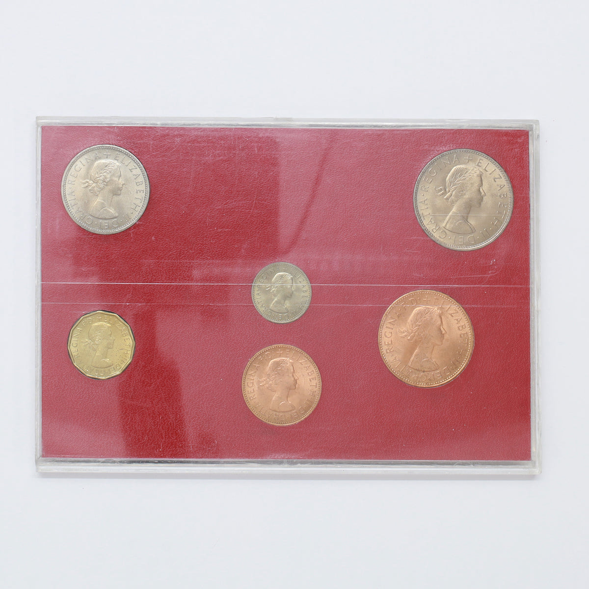 Great Britain 1967 6-Coin Circulation Set (moderate wear)