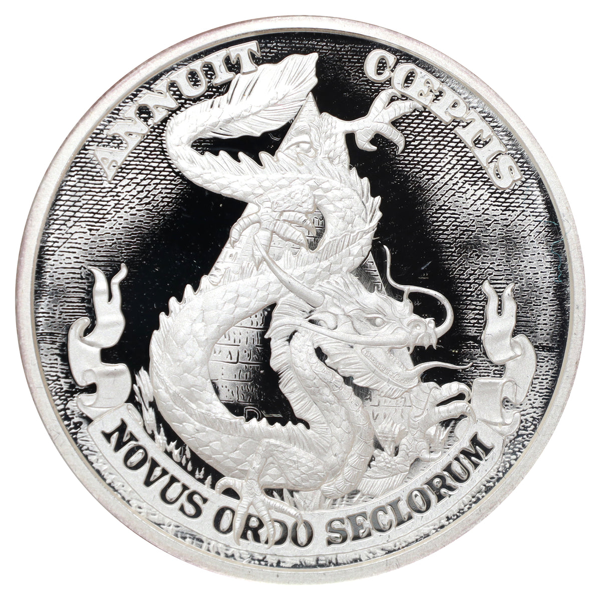 2017 USA Silver Shield Dollar Dragon 1oz. .999 Silver Proof (No Tax)