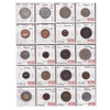 Group Lot of 60x 1858-1994 World Coins, Various Countries & Denominations, 60pcs