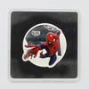 MMTC Pamp Marvel Spider-Man 1oz. .9999 Fine Silver Shaped Medallion (No Tax) light wear