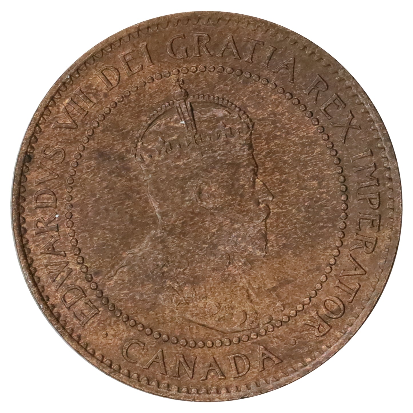 1907 Canada 1-cent Brilliant Uncirculated (MS63) Red & Brown