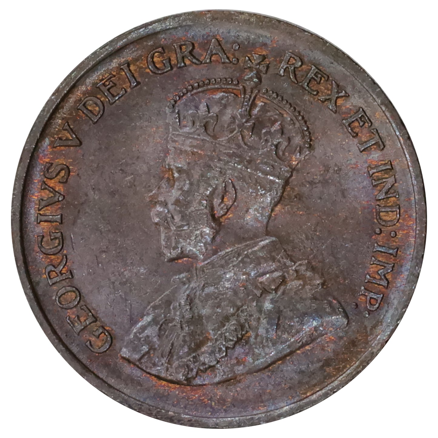 1932 Canada 1-cent Brilliant Uncirculated (MS63) Lustrous Brown