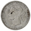 1870 Canada 25-cents Extra Fine (EF40) Corroded