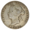 1874H Canada 25-cents G-VG (G6) Scratched