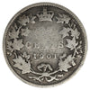 1901 Canada 25-cents Good (G4) Impaired
