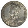 1917C Newfoundland 25-cents Uncirculated (MS60) Cleaned