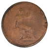 Great Britain 1834 Halfpenny Good (G4) Impaired