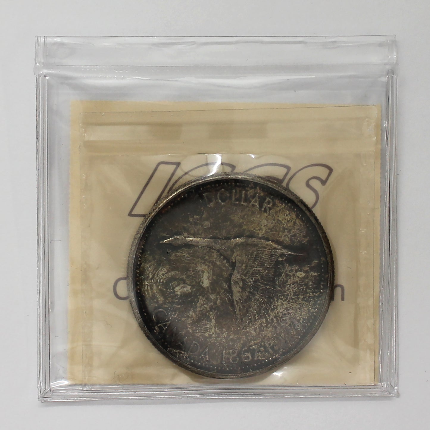 1967 Canada Dollar ICCS Certified MS65 (Toned)