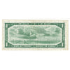 BC-37a 1954 Canada $1 Beattie-Coyne, Neat Number PL9999069, VF