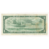 BC-37bA 1954 Canada $1 Beattie-Rasminsky, *N/Y, VF (stained)