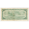 BC-37d 1954 Canada $1 Lawson-Bouey, Neat Number BI7777888, Circulated