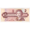 BC-55c-i 1986 Canada $2 Bonin-Thiessen, EGT, Circulated