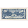 BC-39cA 1954 Canada $5 Bouey-Rasminsky, *R/X Above 7.64M, EF (stamp)