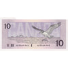 BC-57a 1989 Canada $10 Thiessen-Crow, 4 Digit Radar AEP5691965