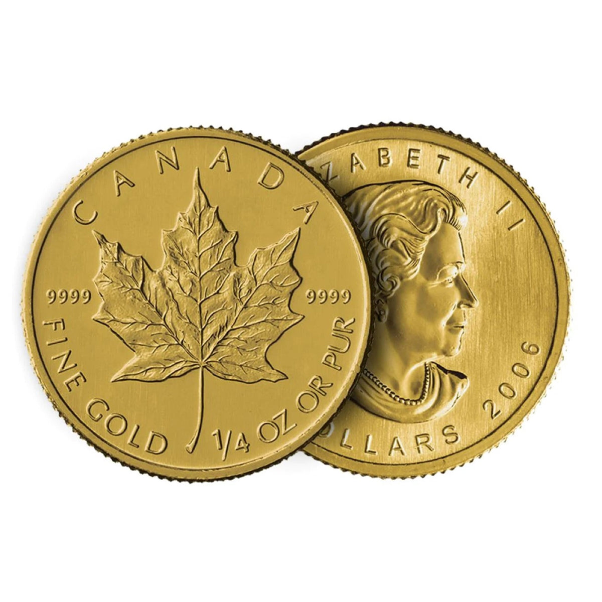 (LPO) Random Year 1/4oz $10 Canada Gold  Maple Leaf (TAX Exempt)