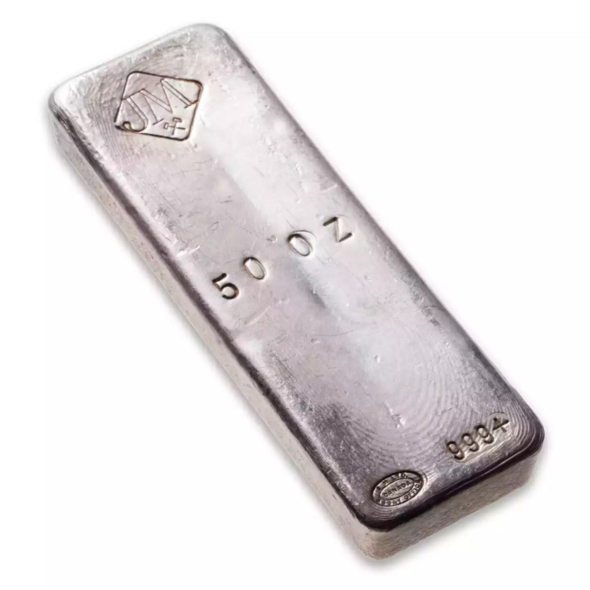 (LPO) Vintage JM Johnson Matthey 50oz .999 Silver Bar (No Tax) Issues - NO Credit Card, Paypal.