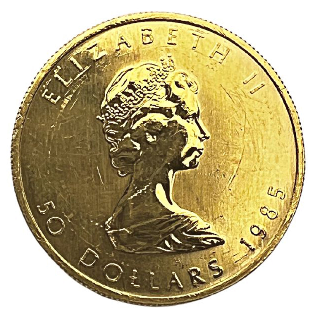 (LPO) Random Date Canada $50 1oz. GML (TAX exempt) Scratches/Rubbing - NO Credit Card, Paypal.