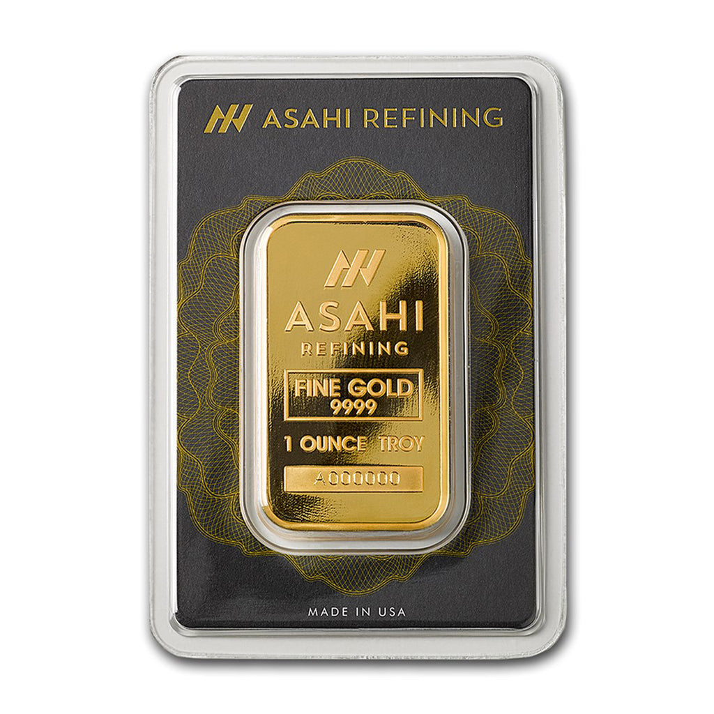 (LPO) Asahi 1oz. .9999 Gold Bar (TAX exempt) - NO Credit Card, Paypal