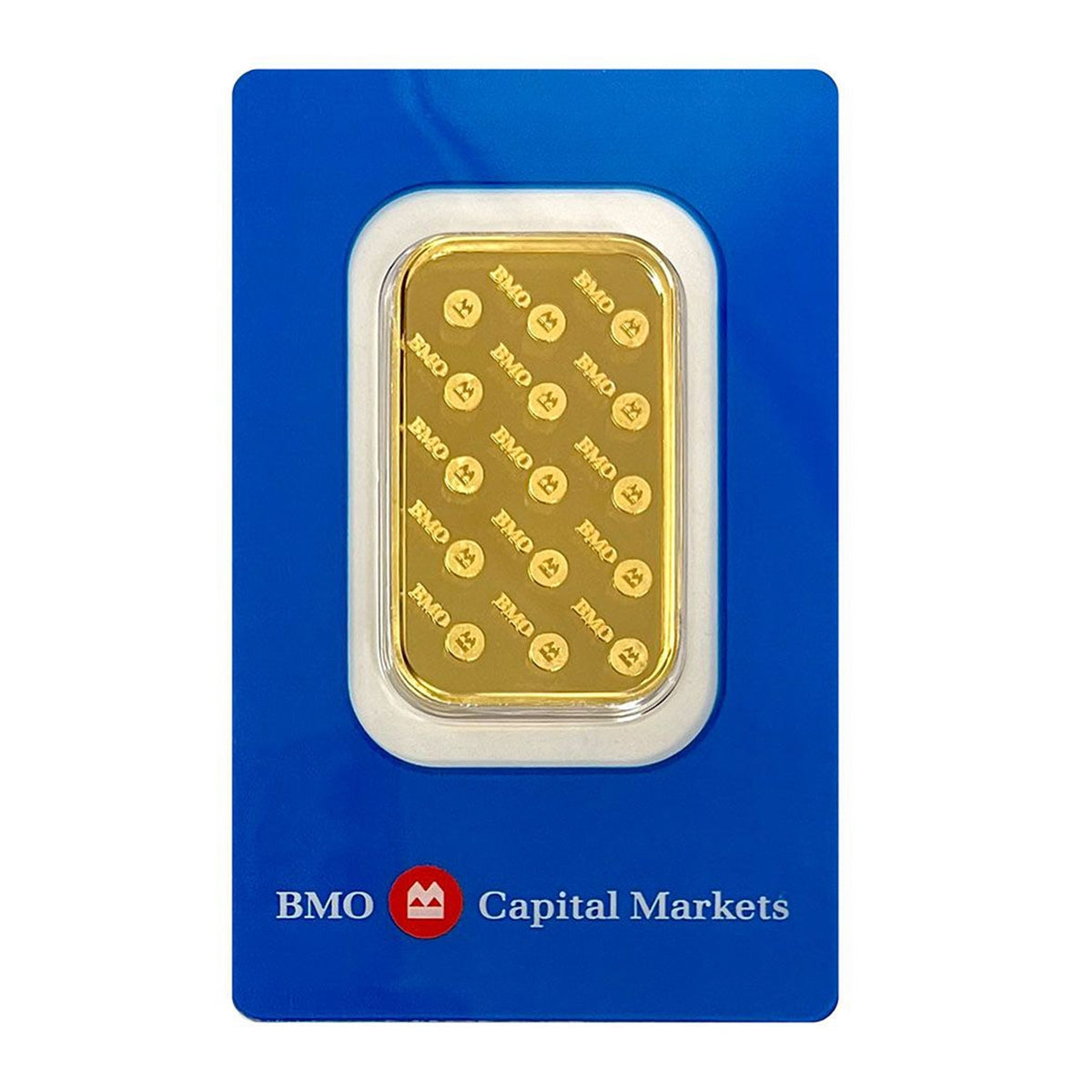 (LPO) Bank of Montreal 1oz. .9999 Fine Gold Bar (Tax Exempt). Scr Packaging  - NO Credit Card, PayPal.